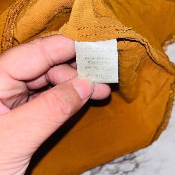 Love Stitch Spaghetti Strap Camisole Brown Women M Sweatheart Babydoll Summer - Picture 5 of 5